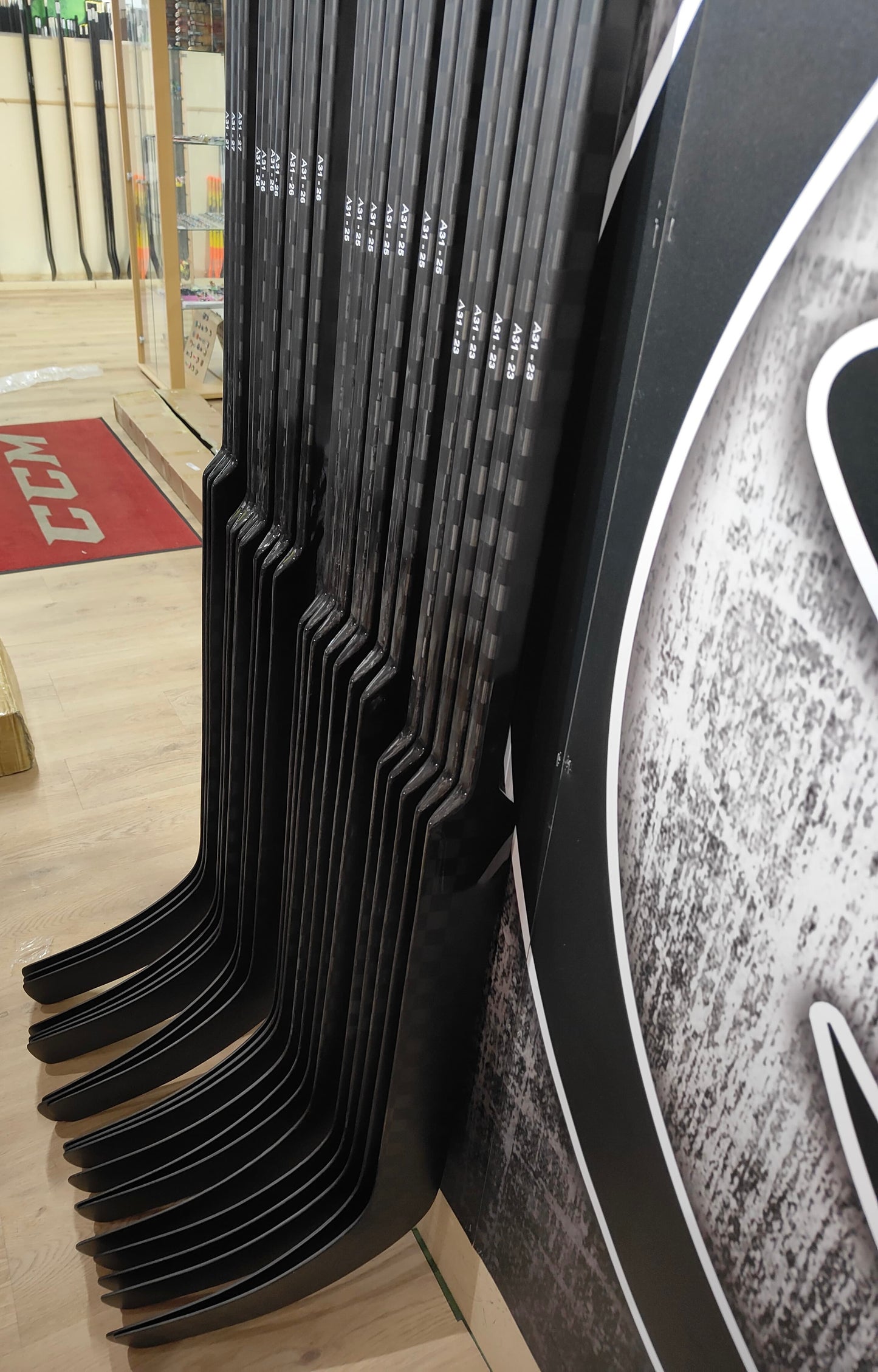Canne de Gardien de Hockey JR/INT/SR