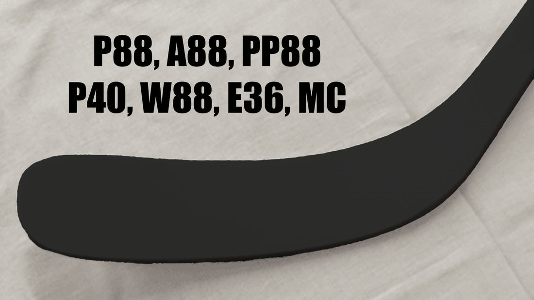 Kane Curve oder P88 Biegung (ABSHockey A88) – Die ausgewogenste Biegung im Eishockey