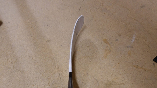Brayden Point Curve von oben – flache Kelle mit spätem, starkem Toe-Hook