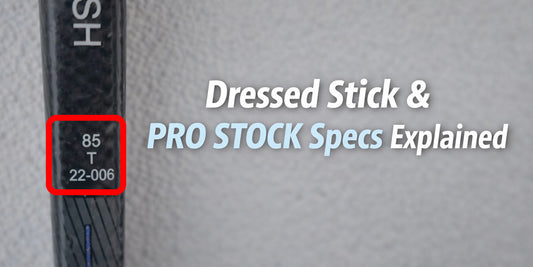 Dressed Sticks & Pro Stock Specs verstehen: Was hinter NHL-Schlägern wirklich steckt