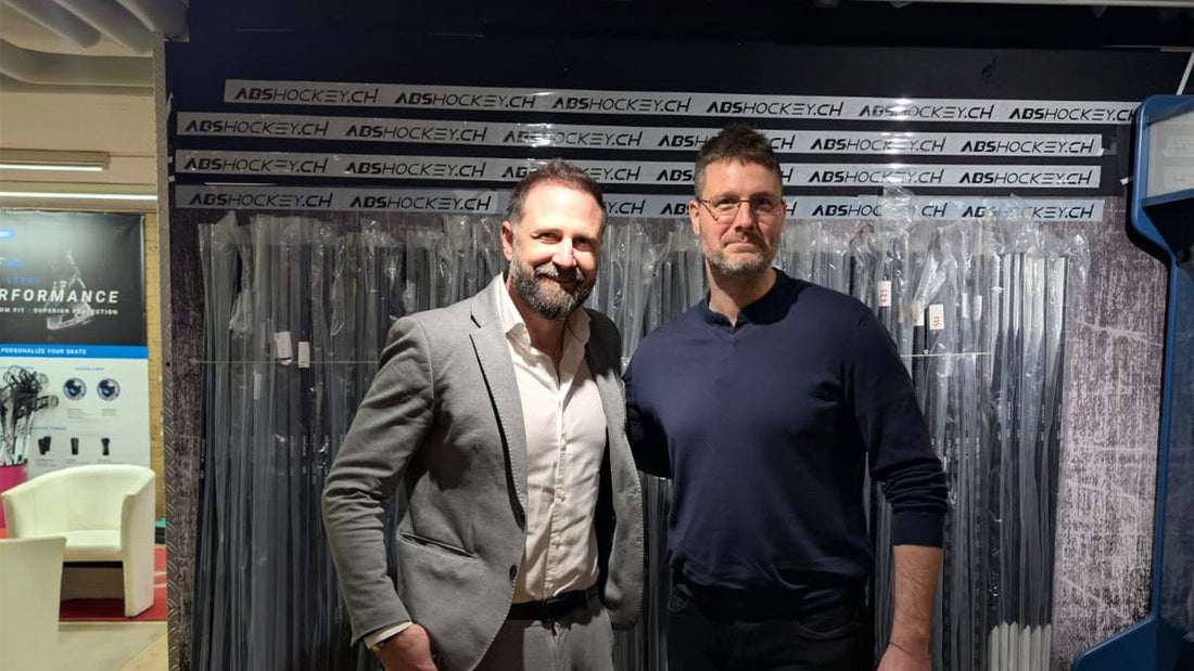 Sébastien Reuille und Andrea Bersier bei ABSHockey