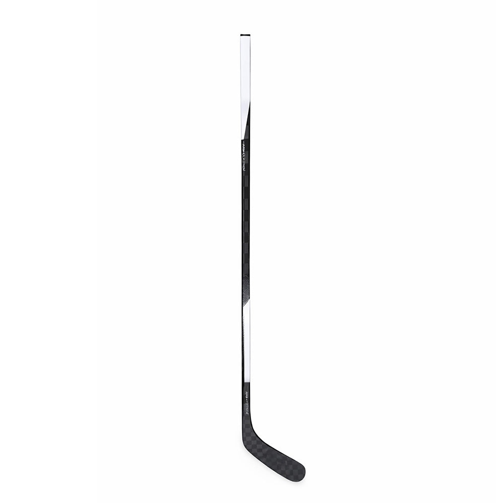 ABSH NSC Eishockeyschläger aus Carbon mit Low Kick Point und Performance Taper – kompletter Hockey Stick auf weissem Hintergrund