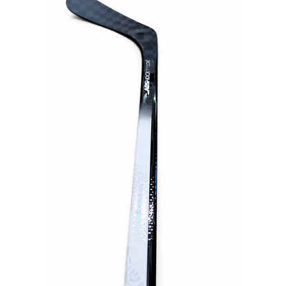 Detailaufnahme des Performance Taper beim ABSH NSC Eishockeyschläger für schnellen Release und explosiven Schuss