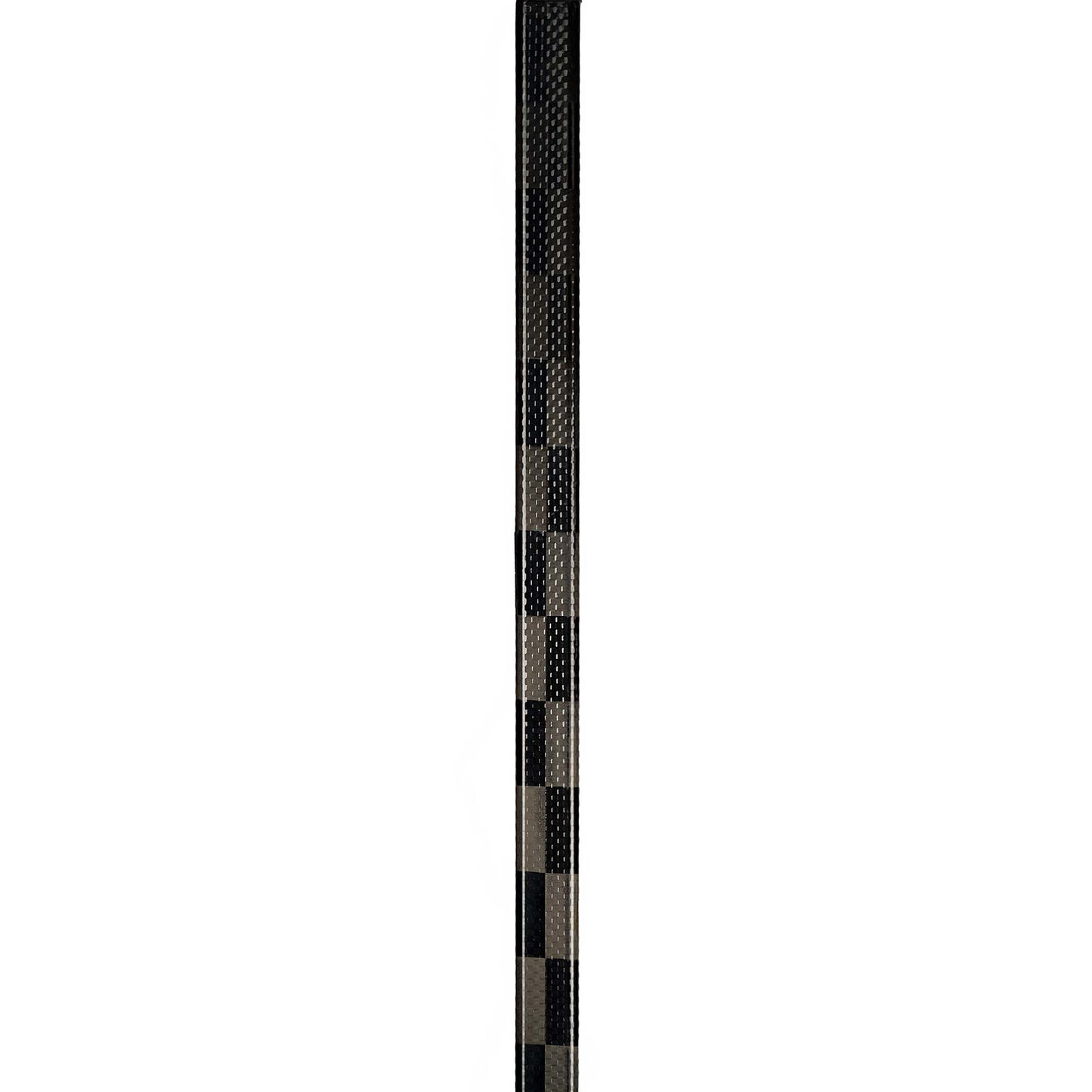 Nahaufnahme des Tactile Grip am Schaft des ABSHockey Blackstick mit strukturierter Oberfläche.
