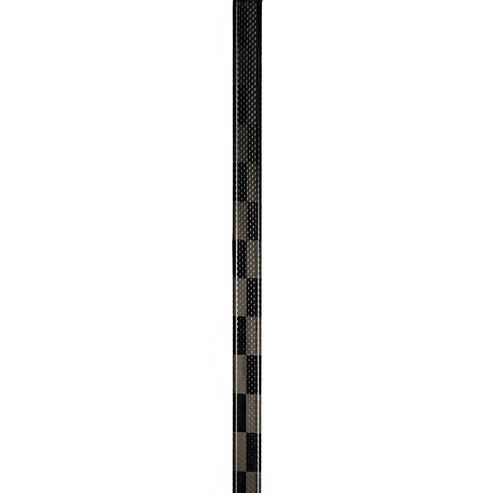 Nahaufnahme des Tactile Grip am Schaft des ABSHockey Blackstick mit strukturierter Oberfläche.