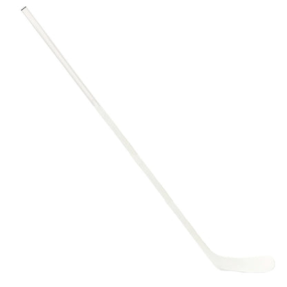 Seitenansicht des ABSHockey Whiteout Eishockeyschlägers in Weiss auf weissem Hintergrund