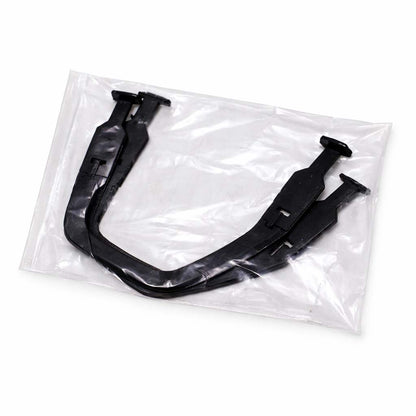 Ersatz Helm Laschen für Eishockeyhelm in transparenter Verpackung zur Befestigung des Kinnriemens