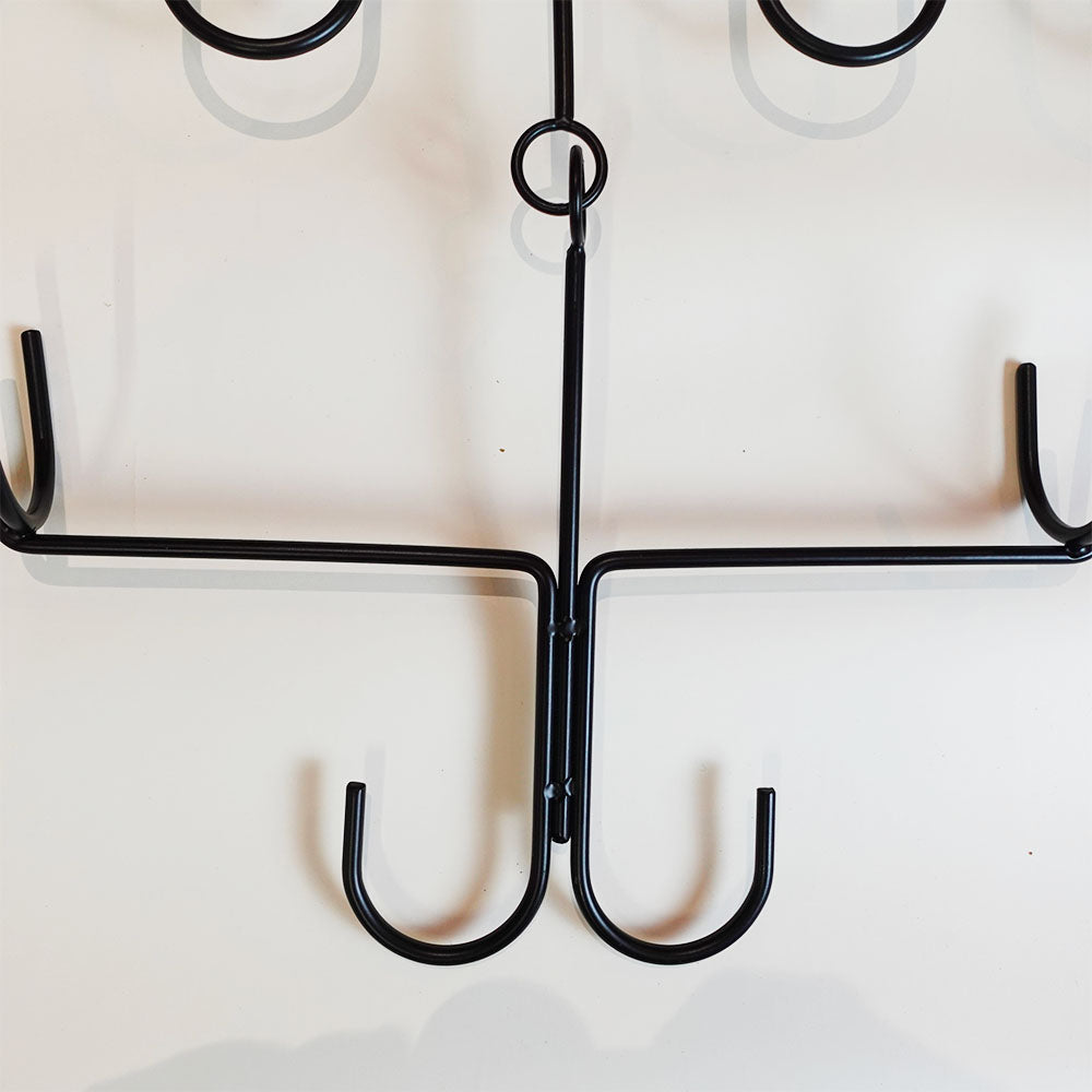 eishockey equipment kleiderbuegel metall schwarz