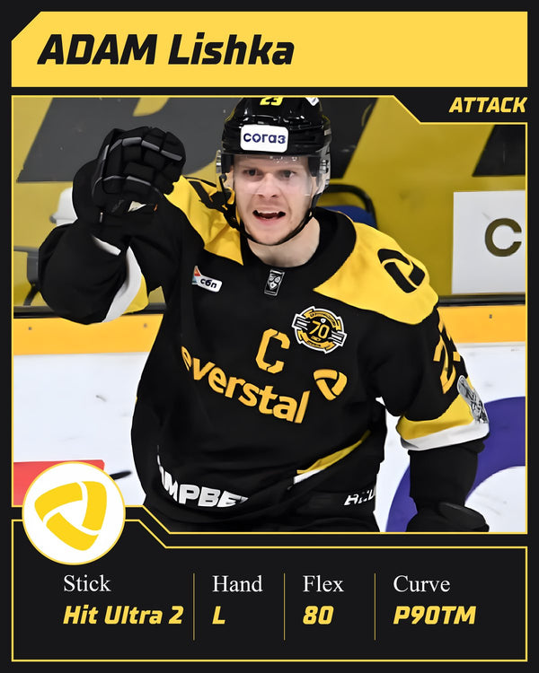 KHL-Spieler Adam Liška spielt den SOYUZ HIT ULTRA 2