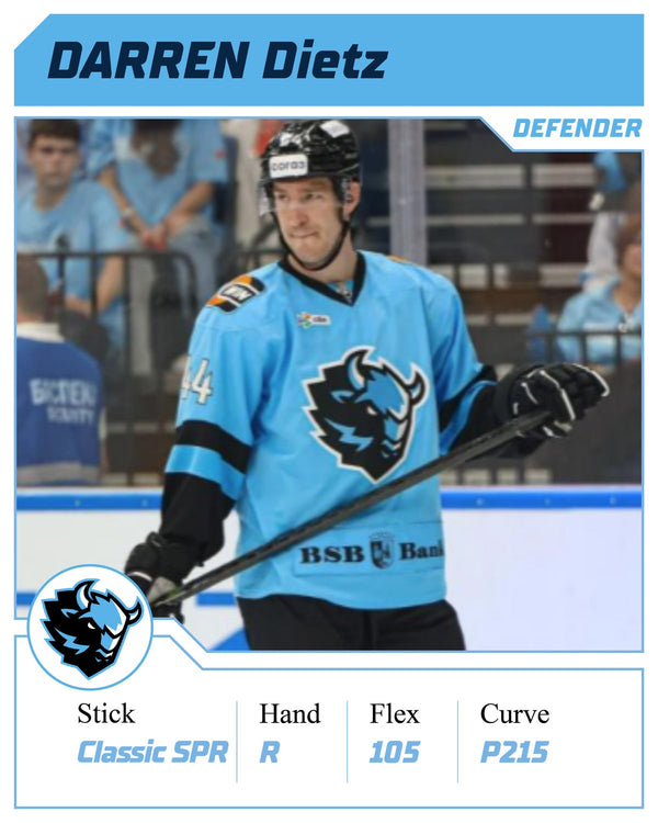 KHL-Spieler Darren Dietz spielt den SOYUZ CLASSIC SPR