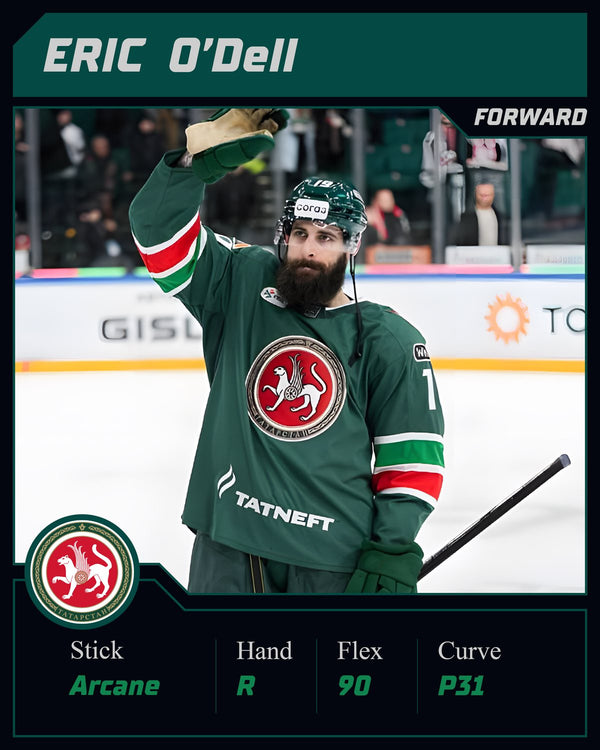 KHL-Spieler Eric O’Dell spielt den SOYUZ ARCANE