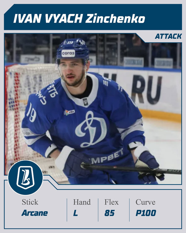 KHL-Spieler Ivan Zinchenko spielt den SOYUZ ARCANE
