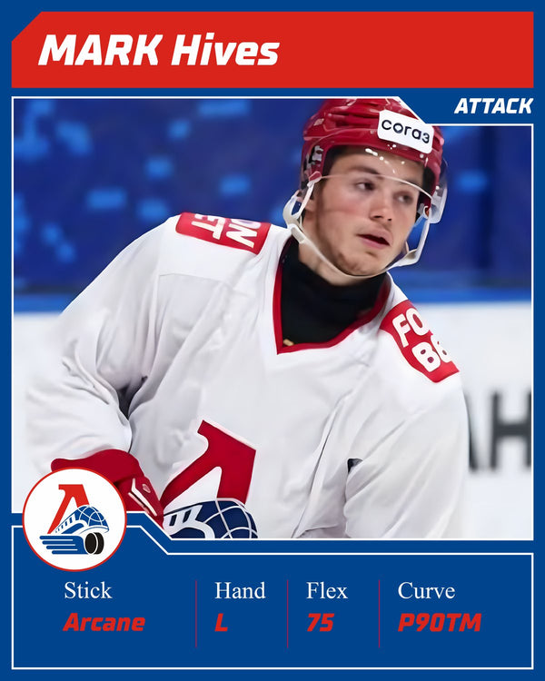 KHL-Spieler Mark Hives spielt den SOYUZ ARCANE