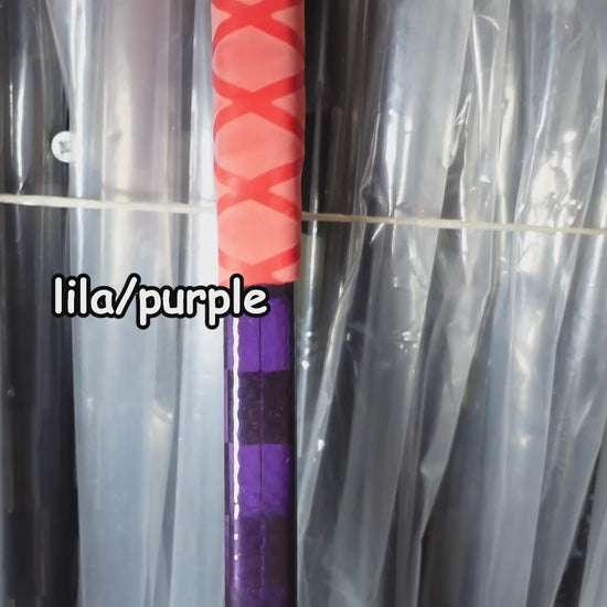 hockeystick lila/purple transparent design