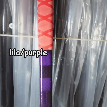 hockeystick lila/purple transparent design