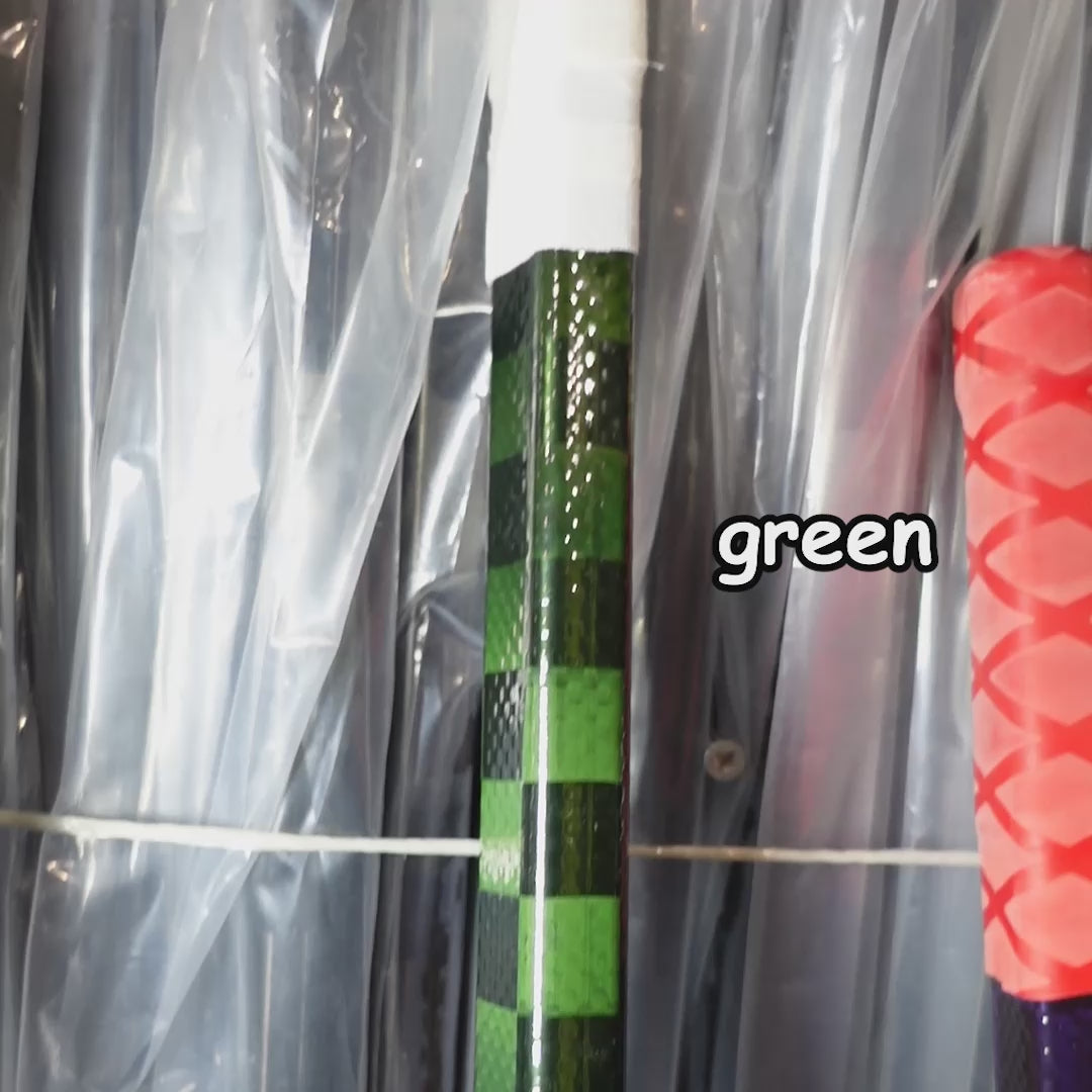 hockeystick green transparent design