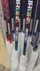 Verpackte SOYUZ Eishockeyschläger mit Namensbedruckung vor dem Versand