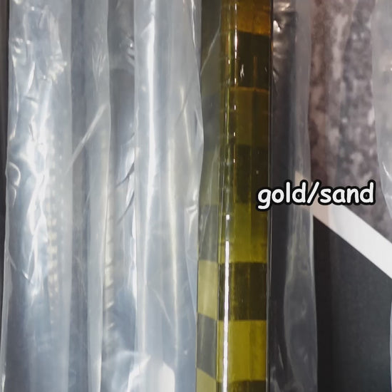 hockeystick gold/sand transparent design