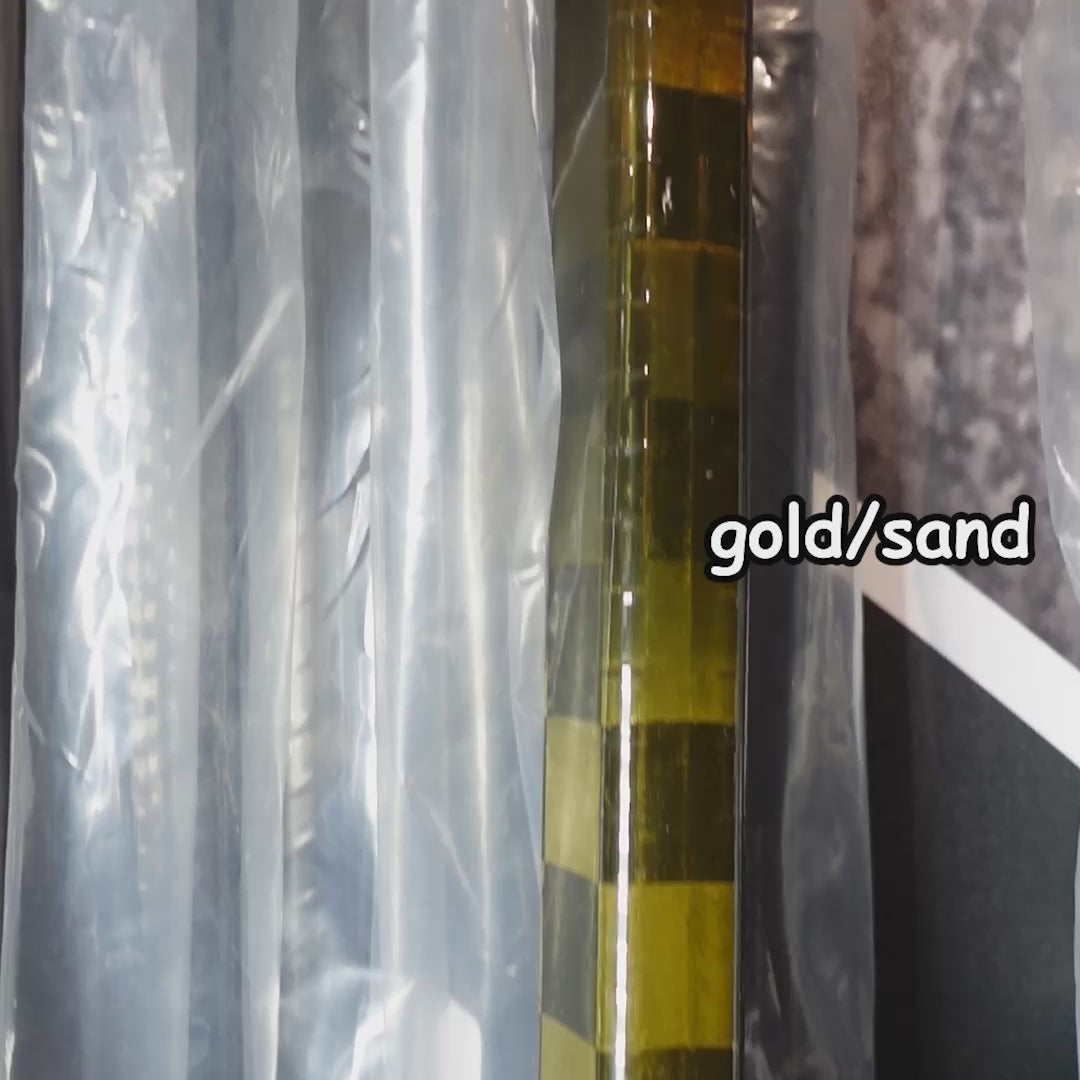 hockeystick gold/sand transparent design