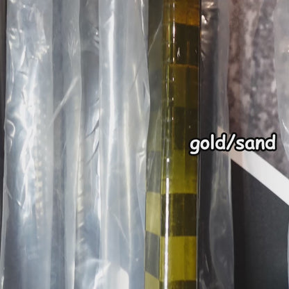 hockeystick gold/sand transparent design