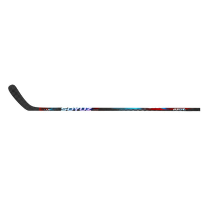 SOYUZ AURORA carbon hockey stick full length – left hand view