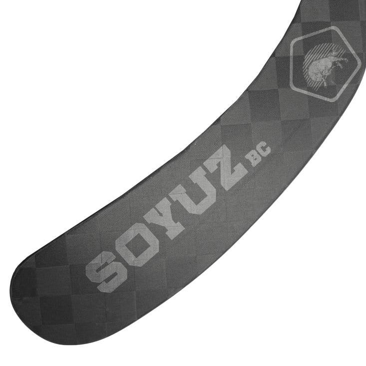 SOYUZ CLASSIC SPR hockey stick blade detail – carbon weave texture