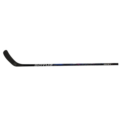 SOYUZ HIT GRIT carbon hockey stick full length – second horizontal view