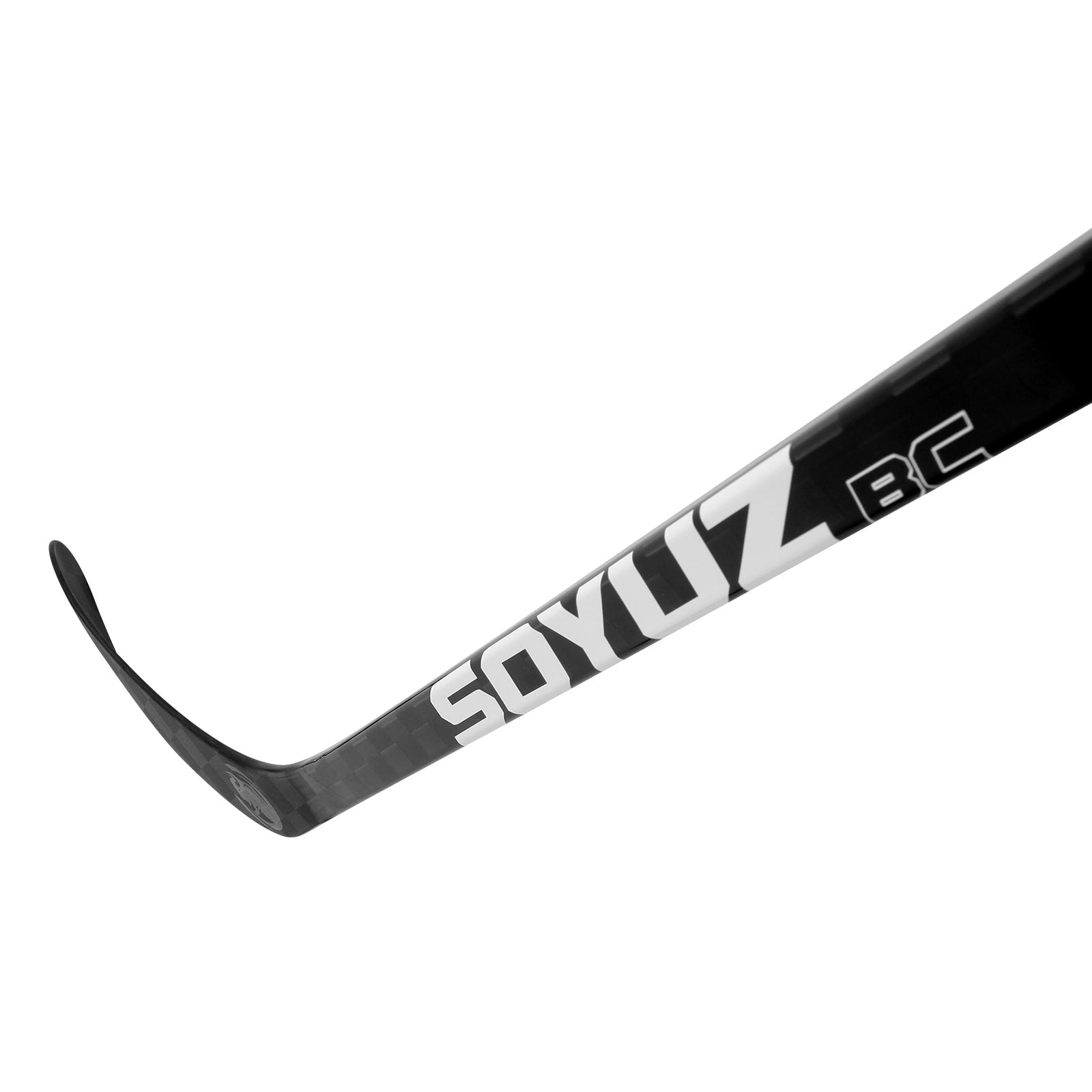 SOYUZ STD PRO hockey stick blade toe – carbon finish