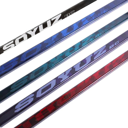 SOYUZ BC STD PRO ice hockey stick – all colors: black, blue, teal, purple, red